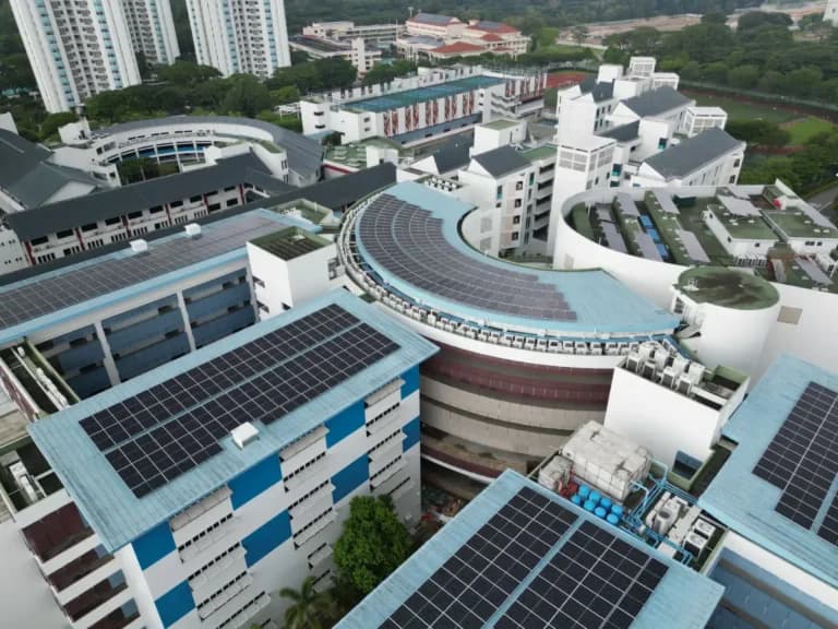 Government and public infrastructure solar portfolio — Dunman High School
